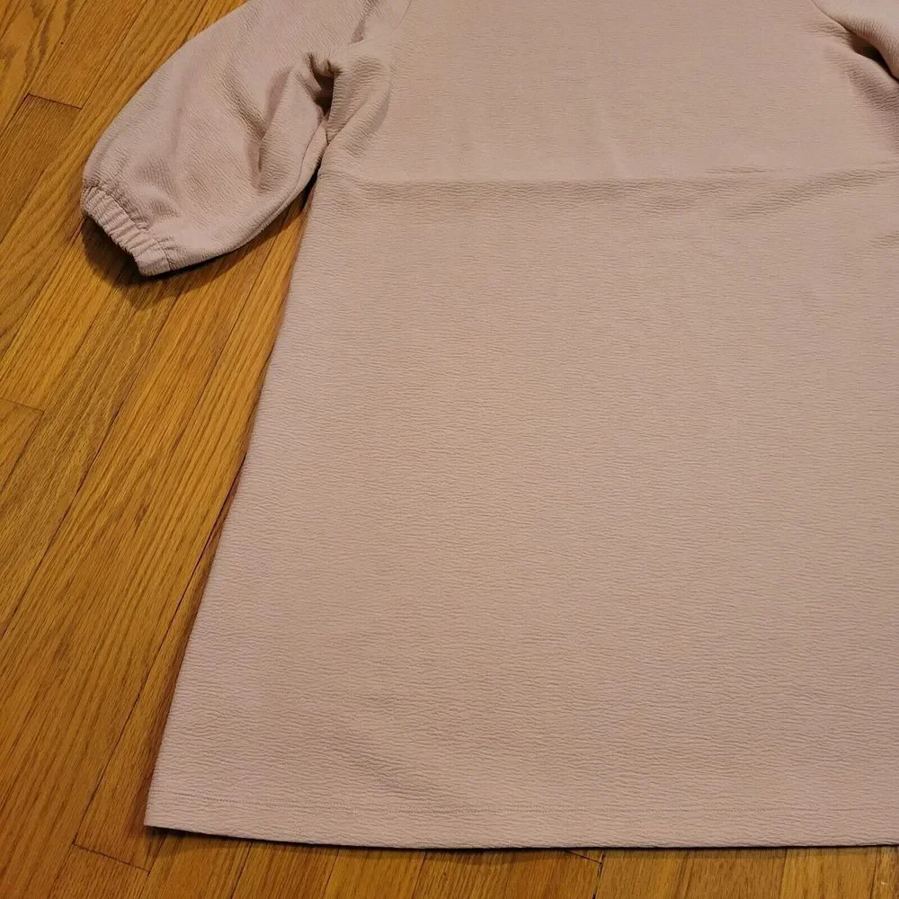 Free Assembly Womens‎ Dress 3/4 Sleeve Pink Size XXL Wedding Career Preppy - Picture 7 of 16